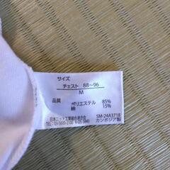 メンズ　長袖　カットソー　インナー　肌着　サイズM　白色　丸首　2枚セット　①の画像