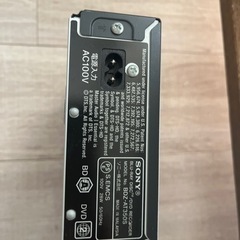 SONY DVDプレーヤーの画像