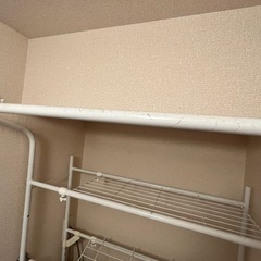 値下げ！【7/29まで】洗濯機ラック、ランドリーラック、洗濯機収納の画像