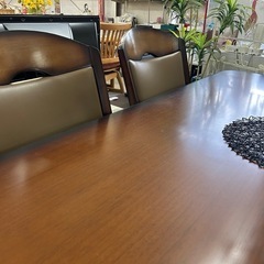 大塚家具/コンセント付きダイニングセットの画像