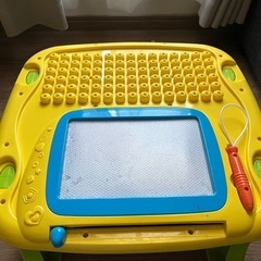 ベビー おもちゃ 積み木 絵描き 車の画像