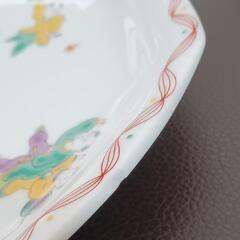 90年代 たち吉 中華 八角皿 小5枚 中5枚 大1枚 レンゲ5つ＆おまけ大皿の画像