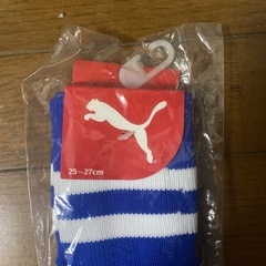 新品未使用(保管品)サッカーソックス25〜27cmの画像