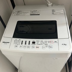 Hisense 洗濯機　決まりましたの画像