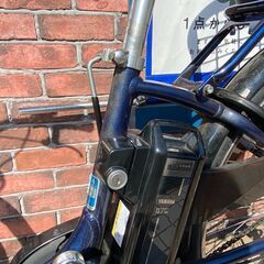 YAMAHA『ヤマハ』電動アシスト自転車 G9h01676 PAS WITH ネイビー 26インチ の画像