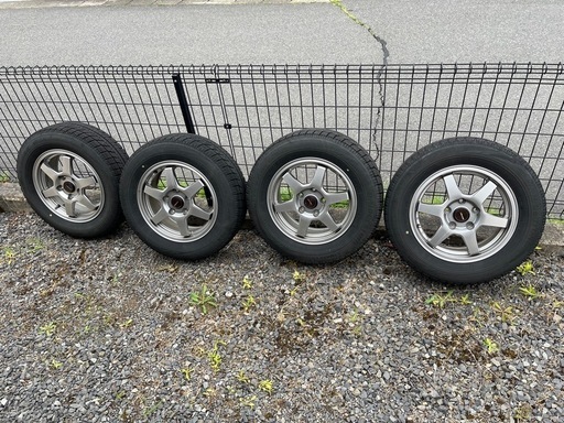 【値下げ】ブリヂストン195/65R15 スタッドレスタイヤ・ ホイールセット