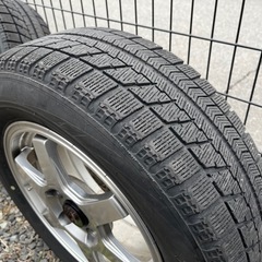 【値下げ】ブリヂストン195/65R15 スタッドレスタイヤ・ ホイールセットの画像