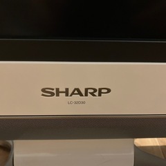シャープ　AQUOS 32型テレビの画像