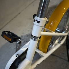 あさひサイクル 16インチ 子供用自転車 CREAM クリーム イノベーションファクトリー キッズサイクル　 　の画像