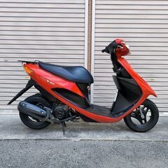 アドレスV50 4ストFI 赤色 レッド 原付 バイクの画像