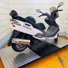 27854km ★始動動画あり★ マジェスティ125　SE27 ヤマハ 小型の画像