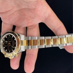 ROLEX DAYTONA ロレックス　デイトナ　コンビ　黒ダイヤルの画像