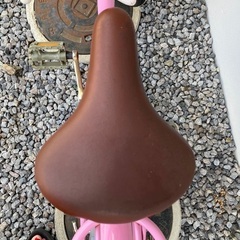 ピンク子ども自転車16インチ、もらってくださいの画像