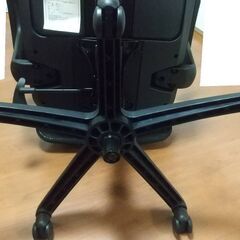 ニトリ　リクライニングワークチェア　オットマン付きの画像