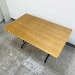 《月末限定！》ジモティー見た！で10%OFF【ダイニングテーブル】unico FUNEAT ウニコ ファニート 4人掛けダイニングテーブル ワークデスク2 食卓テーブル アイアンフレーム 幅120cm: ナチュラルの画像