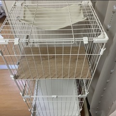 アイリスオーヤマ　キャットケージの画像