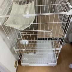 アイリスオーヤマ　キャットケージの画像