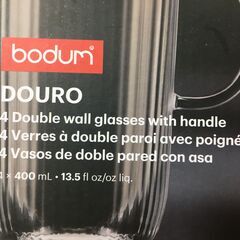 海外・日本製品のサルベージ品　bodum  DOURO　グラス４つセットの画像