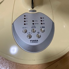 マイナスイオン付き　扇風機の画像