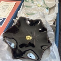 たち吉  吹きよせ皿 未使用の画像