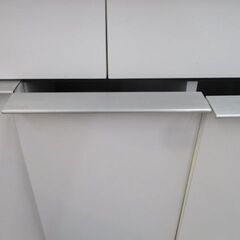【ジャングルジャングル 岸和田和泉インター店】ペール付き収納台 ホワイト 和泉市 堺市 岸和田市 泉大津市 高石市 泉北郡熊取町の画像