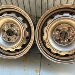 スチール ホイール 4本 マツダ デミオ DY系 DE系 純正 14×6J 4穴