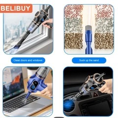 🉐車内、家庭用の強力吸引コードレス掃除機❣️の画像