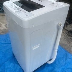 【Hisense】 完全動作美品　ハイセンス 全自動電気洗濯機 HW-E4502 4.5kg 2019年製 の画像