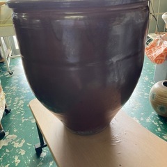 ★とてもでかい壺 口径約38.5cm 高さ約52cmの画像