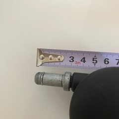 ナイロン双輪キャスター5個/KEP-403-T1 イトーキ　オフィスチェア等の画像
