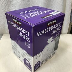 海外・日本製品のサルベージ品　WASTEBASKET  LINERS  CLEAR  Bags　37.8L　500枚入りの画像