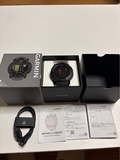GARMIN Instinct 3 AMOLED 50mm Black