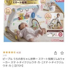 スマート知育ジム&ウォーカー 手押し車 メリーの画像