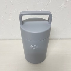 【未使用品】スープジャー/ステンレス保温保冷/ハンドル付きジャー・500mlの画像