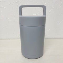 【未使用品】スープジャー/ステンレス保温保冷/ハンドル付きジャー・500mlの画像