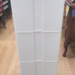 現状品 3段 分別 ゴミ箱 ダストボックス 高99.5㎝ アスベル キャスター付き ごみ箱 西岡店の画像
