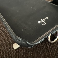エジュー ajew iPhone 16proMax ブラックの画像