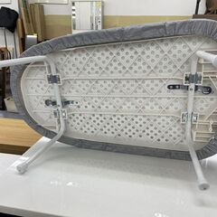 アイロン台 折りたたみ 幅61×奥行37×高さ19ｃｍ ミニ 折り畳み コンパクト グレー 札幌市手稲区の画像
