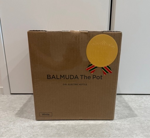 【新品未開封】BALMUDA The Pot  KPT01JP-WH 電気ケトル           