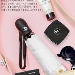  折りたたみ傘 晴雨兼用 日傘 自動開閉 UVカット日傘 携带便利 熱中症対策　転売OK　　倒産品　まとめ売り　ネット商材　アマゾン引き上げ商品　メルカリ　副業の画像