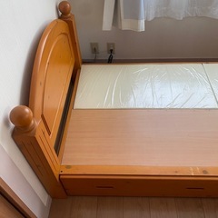 シングルベッドの画像