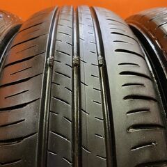 DUNLOP ENASAVE EC300+ 165/70R14 14インチ 夏タイヤ 4本 23年製 バリ溝 ヴィッツ パッソ ブーン ベルタ ポルテ スペイド VW/up!等(KTG327)の画像