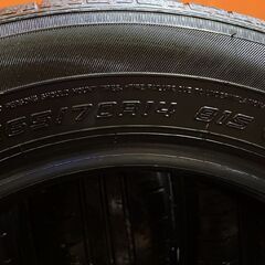 DUNLOP ENASAVE EC300+ 165/70R14 14インチ 夏タイヤ 4本 23年製 バリ溝 ヴィッツ パッソ ブーン ベルタ ポルテ スペイド VW/up!等(KTG327)の画像