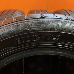DUNLOP ENASAVE EC204 185/60R15 15インチ 夏タイヤ 4本 22年製 バリ溝 ヤリス ヴィッツ フィット グレイス audi/A1 インサイト等 (KTG326)の画像