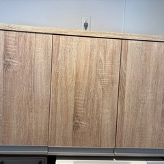 [幅90] 食器棚 レンジボード ハイタイプ レンジ台 キッチン収納  LOWYAの画像