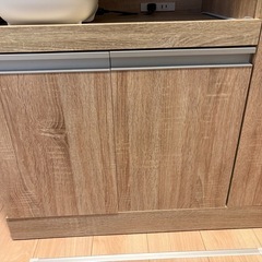 [幅90] 食器棚 レンジボード ハイタイプ レンジ台 キッチン収納  LOWYAの画像