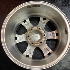 Weds KEELER ウェッズ キーラー 社外ホイール 17インチ 4本 7.5J6HPCD139.7+25 ランクルプラド ハイラックス ハイエース等　(VHM751) の画像
