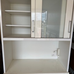 ニトリ キッチンボード レンジ台 食器棚 キッチン収納の画像