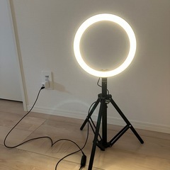 リングライト 配信用ライトの画像