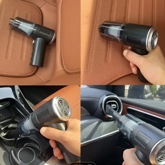 🉐充電式コンパクト車&家庭用掃除機❣️の画像